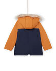 Zweifarbiger Kapuzenparka mit Pelzbesatz und Innenjacke POGROPAR2 / 22W902F1PAR804