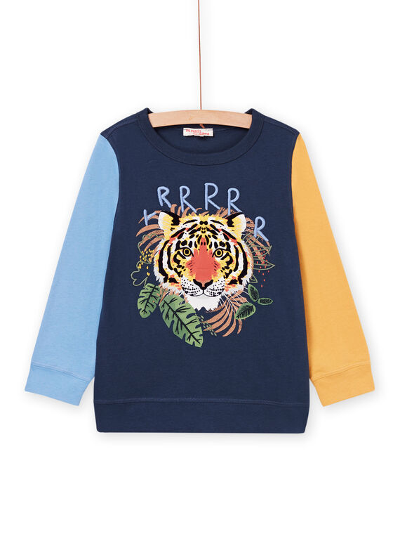 T-Shirt mit Tigerkopf-Animation POMOTEE4 / 22W902N3TML622