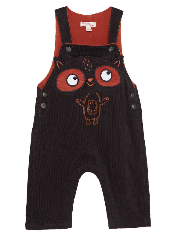 Samtlatzhose Kaffeebraun Babys Jungen GUBRUSAL1 / 19WG10K1SALI804