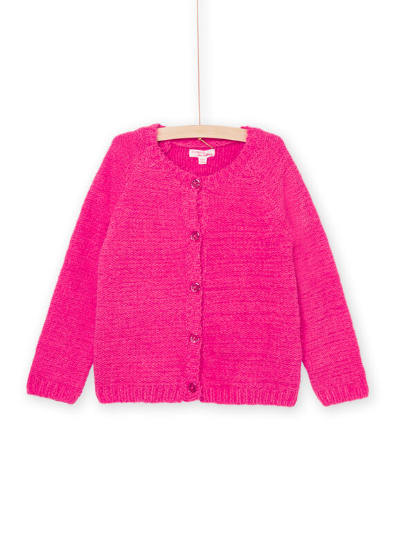 Strickjacke in Fuchsia PAJOCAR4 / 22W901D2CARD320