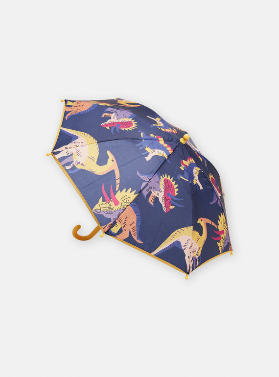 Marineblauer Regenschirm mit Dinosaurier-Druck Jungen SYOJOPARA / 23WI02G1PUI705