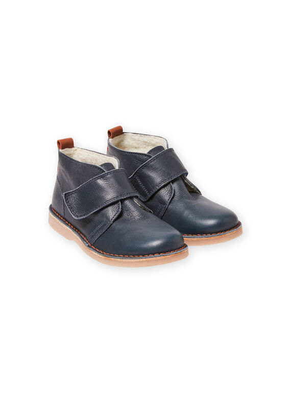 Baby Junge marineblau Stiefel MOBOOTVITAL / 21XK3672D0D070