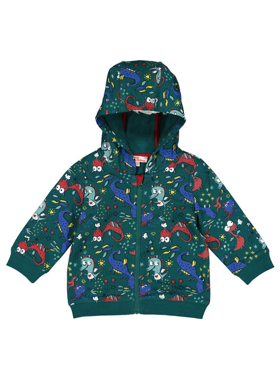 Kapuzenjacke Allover-Dino-Print GUVEGIL / 19WG1021GIL608