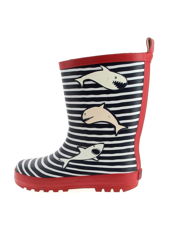 Boys' wellies CGBPFISH / 18SK36Y2D0C070