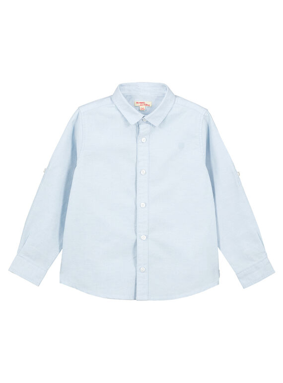 Blaues Oxfordhemd GOESCHEM1 / 19W902U2D4GC218