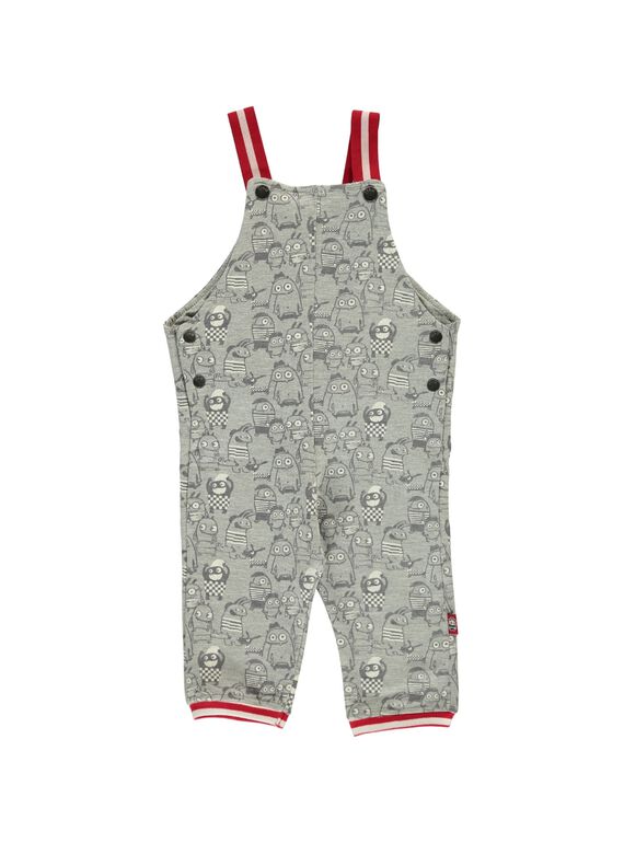 Baby boys' fleece dungarees DUROUSAL / 18WG1021SAL099