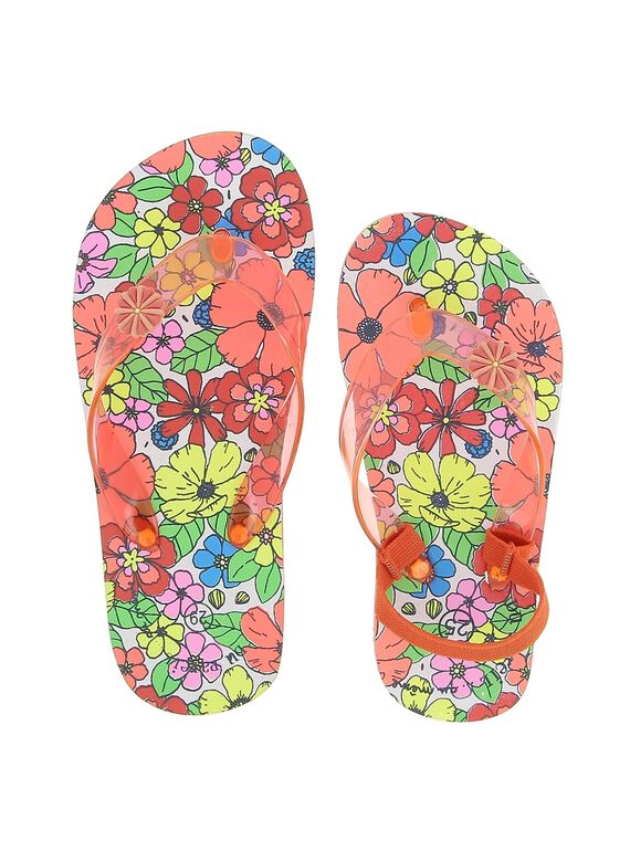 Girls' flip flops CFTONGFLEU / 18SK35Z1D01099