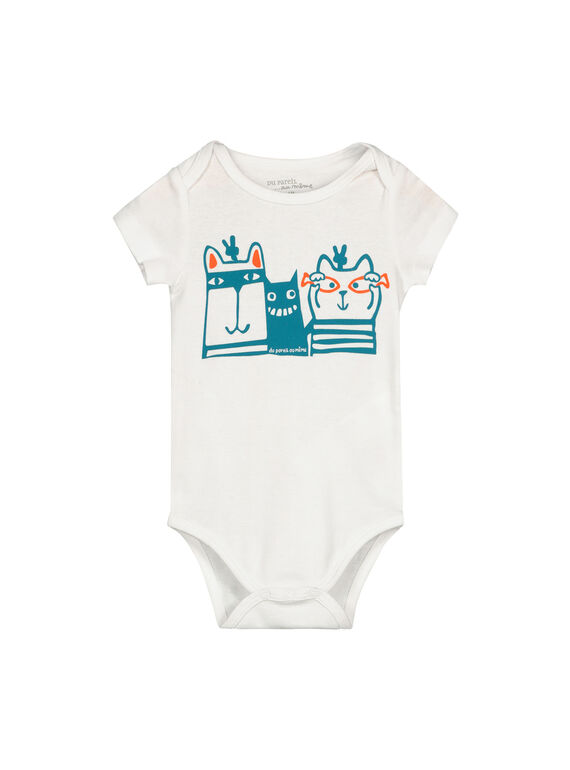 Kurzärmeliger Body für Babys Jungen FEGABODMUL / 19SH14I4BDL000
