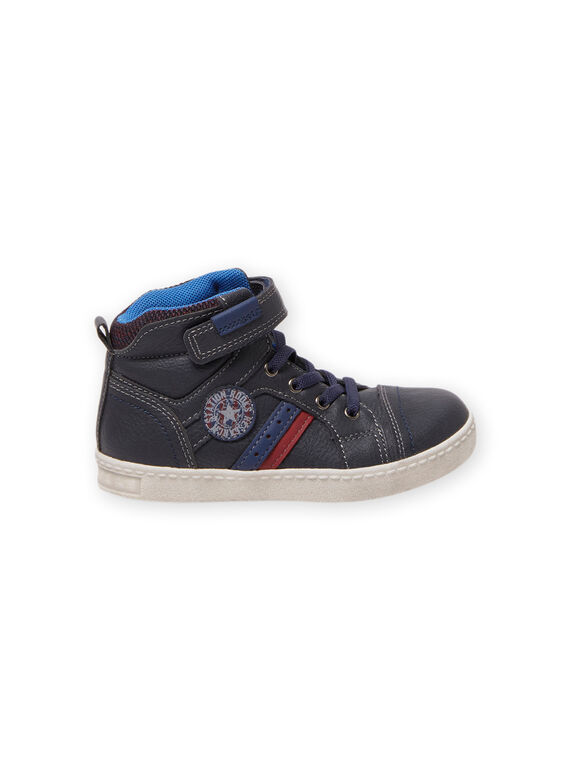 Kind Junge marineblaue sportliche Turnschuhe MOBASGI / 21XK3672D3F070