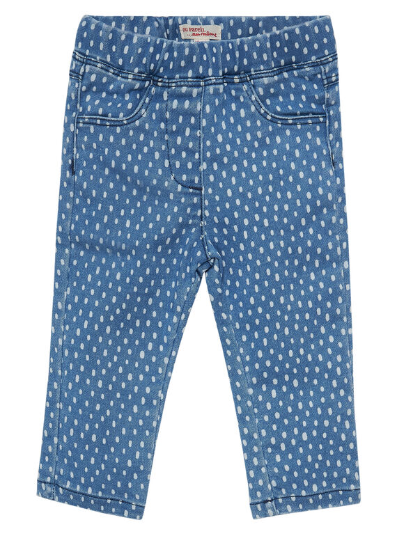 Bedruckte Baby-Jeans für Mädchen JIJOPAN3 / 20SG0942PANP269