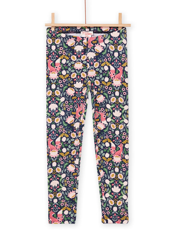 Leggings mit Blumenmuster PYARHULEG / 22WI01Q1CALC205
