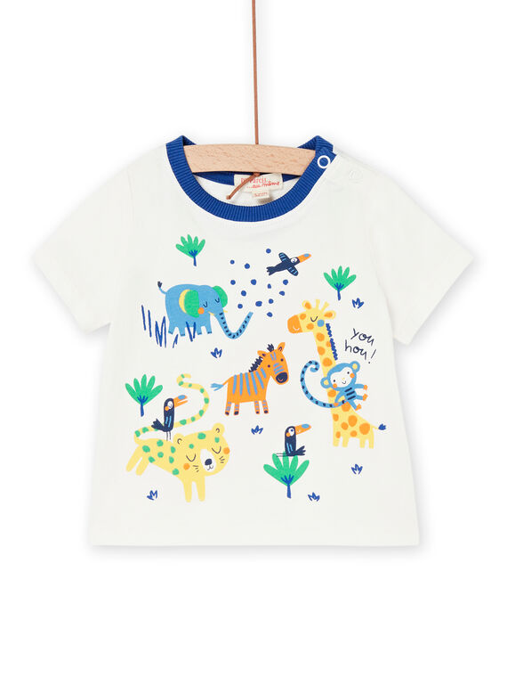 Mehrfarbiges T-Shirt mit Tiermotiv RUNAUTEE1 / 23SG10N1TMCA002