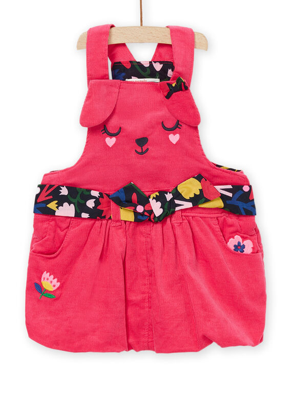 Kleid mit rosa Kaninchenanimation PIMUROB2 / 22WG09R2ROBD325