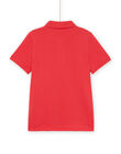 Polo-Shirt aus Piqué mit Dinosaurier-Badge ROJOPOL3 / 23S90275POLF518