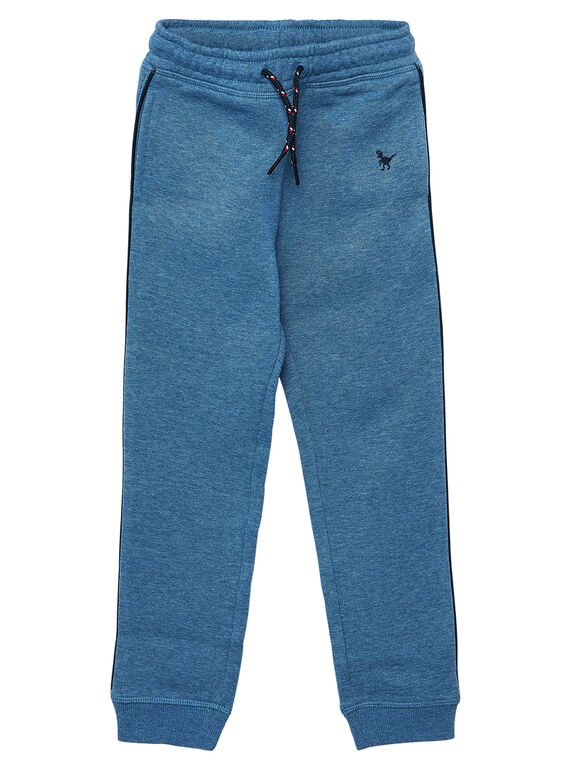 Chinablaue Jogginghose für Jungen JOJOJOB3 / 20S90253D2AC206