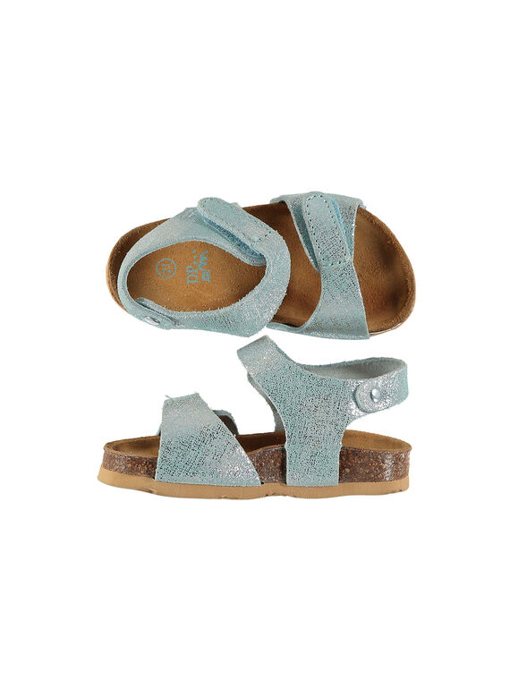 Sandalen aus Leder für draußen Babys Mädchen FBFNUICE / 19SK37D5D0E020