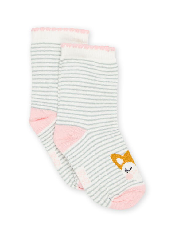 Socken mit Streifen und Fuchs-Print PYIRHUSOQ / 22WI09Q1SOQ001