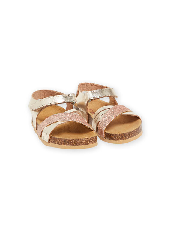 Champagnerfarbene Sandalen in Gold RANUCHAMP / 23KK3561SLB954