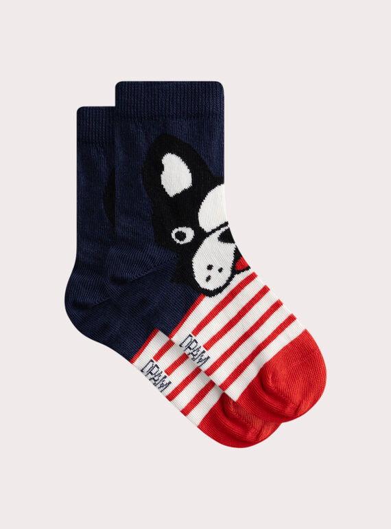 Socken mit Hunde-Motiv für Jungen WYOJOCHO1 / 25SI02I1SOQ705