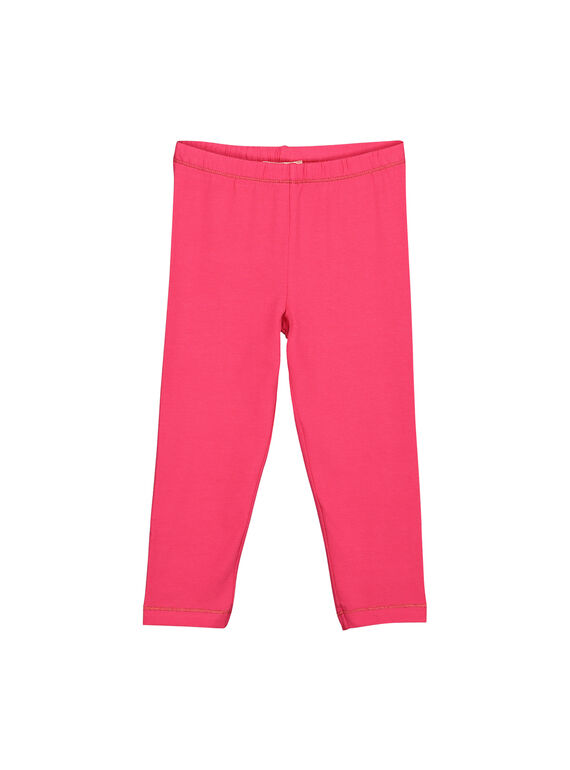 Rosa Leggings für Mädchen FYAJOLEG10 / 19SI01G4D26304