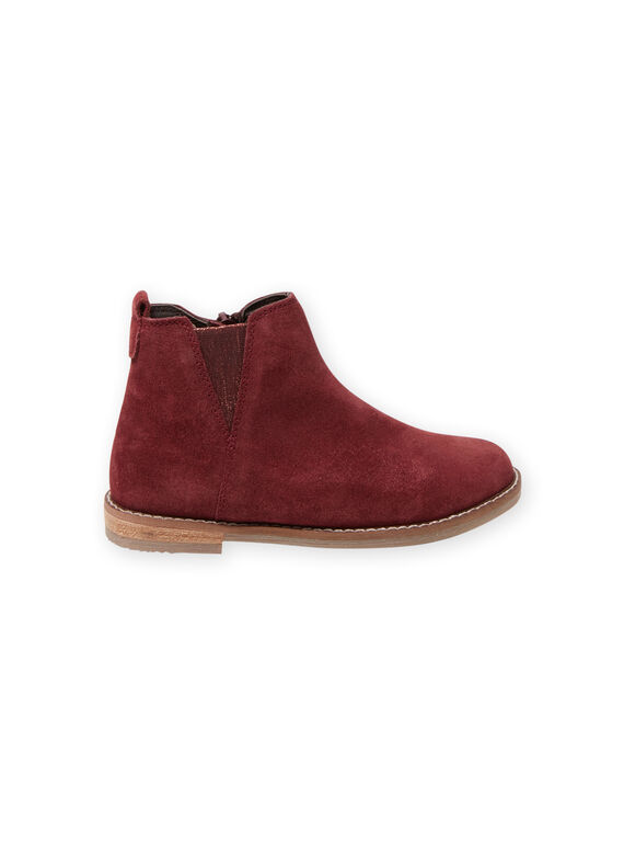 Booties für Kind Mädchen weinrot MABOOTVIN / 21XK3573D0D719