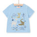 Baby Junge horizon blaues T-Shirt mit Tiermotiven