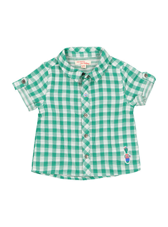 Kariertes Babyhemd für Jungen FUCACHEM / 19SG10D1CHM099