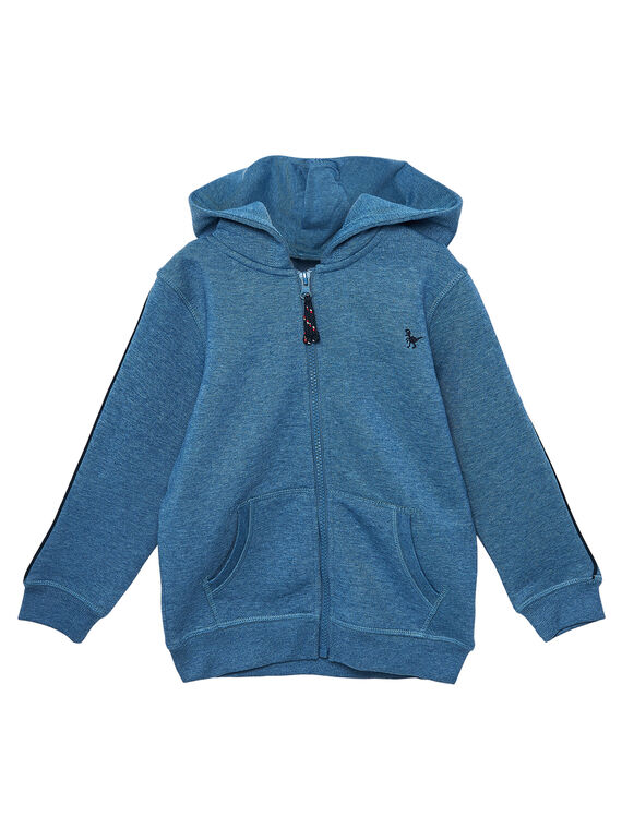 Chinablaue Joggingjacke für Jungen JOJOJOH3 / 20S90254D33C206