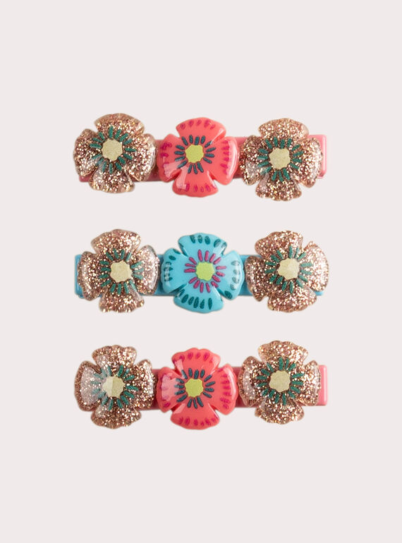 Set mit 3 Blumenstäbchen für Mädchen  VYAJOCLIC3 / 24WI01L1BRT099