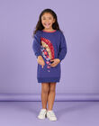 Sweatshirtkleid mit Regenbogenmotiv und Pailletten RAPUROB2 / 23S901L2ROB703
