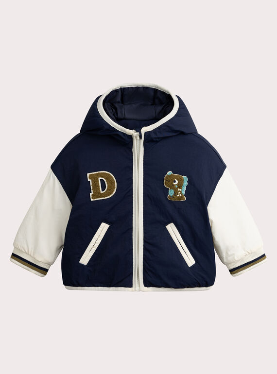 Teddyjacke mit Kapuze für Baby Jungen VUGROBLOU / 24WG10E3IMPC204