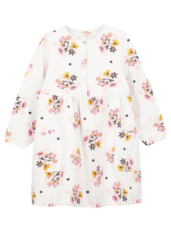 Bedrucktes Fleece-Kleid GABLAROB3 / 19W901S3ROBJ920