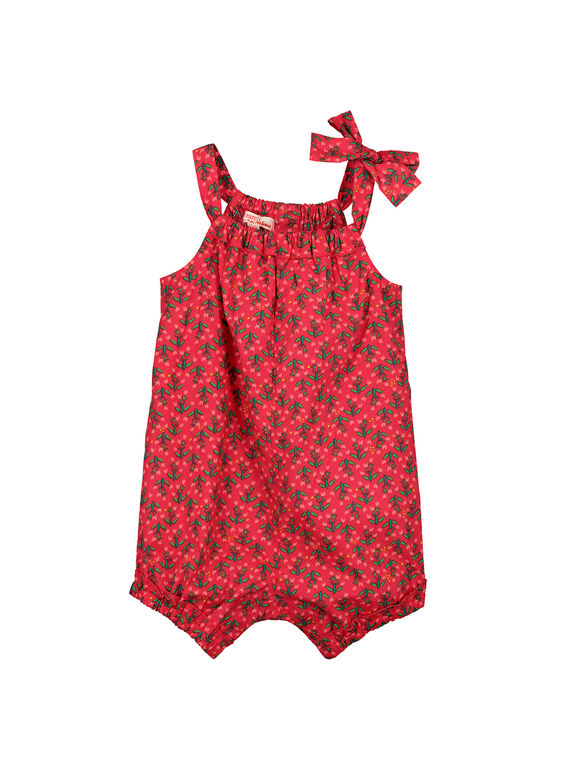 Bedruckter Baby-Strampelanzug für Mädchen FIYEBAR / 19SG09M1BAR304