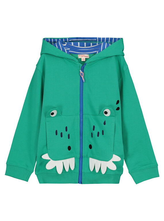 Hoodie mit Reißverschluss für Jungen FOCAGIL / 19S902D1GILG619