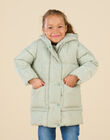 Daunenjacke mit Kapuze mit goldenen Punkten bedruckt PALONDOUN1 / 22W901F2D3E626
