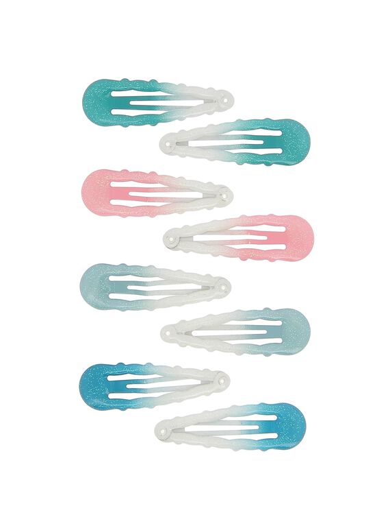 Set of girls' hair slides DYAGICLIC2 / 18WI01N2BRT099