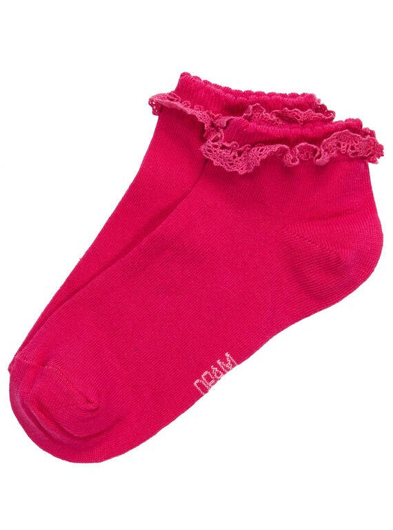 Fuchsiarote Socken JYAJOSCHO4A / 20SI015FSOQ304
