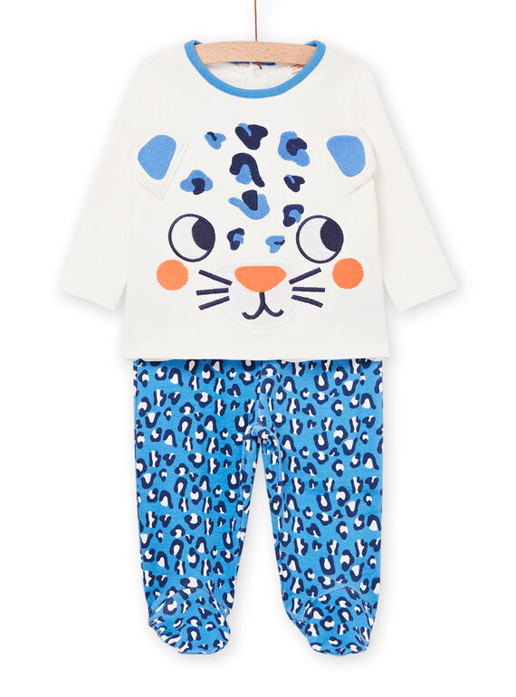 Pyjamas mit Leopardenprint und Muster REGAPYJLEO / 23SH14D1PYJA002
