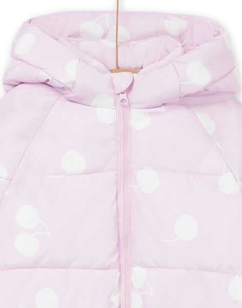 Daunenjacke mit Kirschmuster PAPOMDOUNE / 22W901G2D3E320