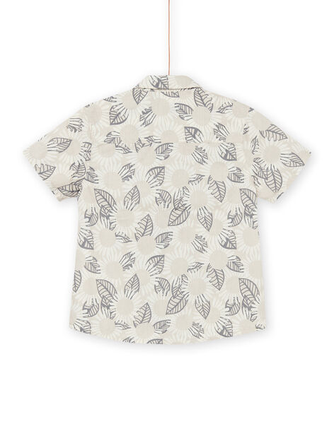 Hemd mit Fliege mit Blumenmuster RONEOSHIRT / 23S902O1CHM005